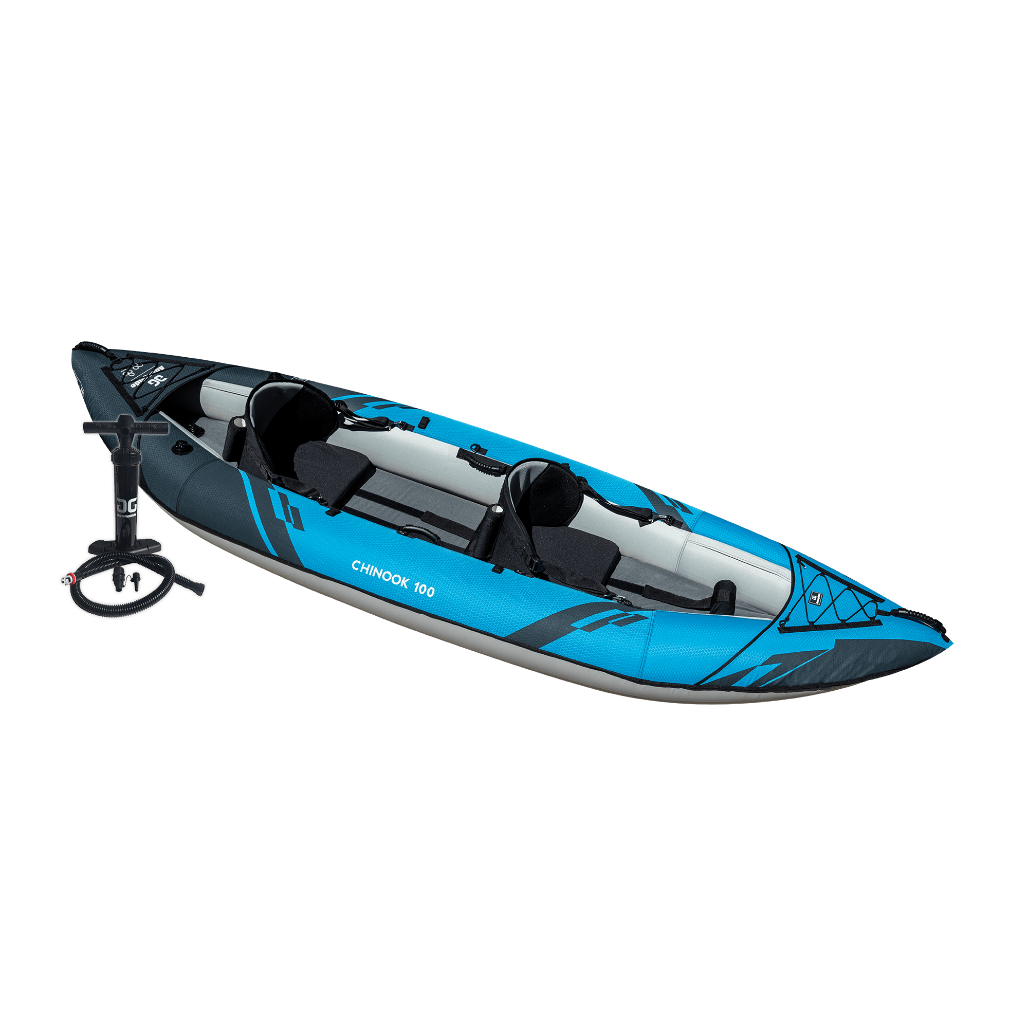 Chinook 100 with Pump – Aquaglide Paddle