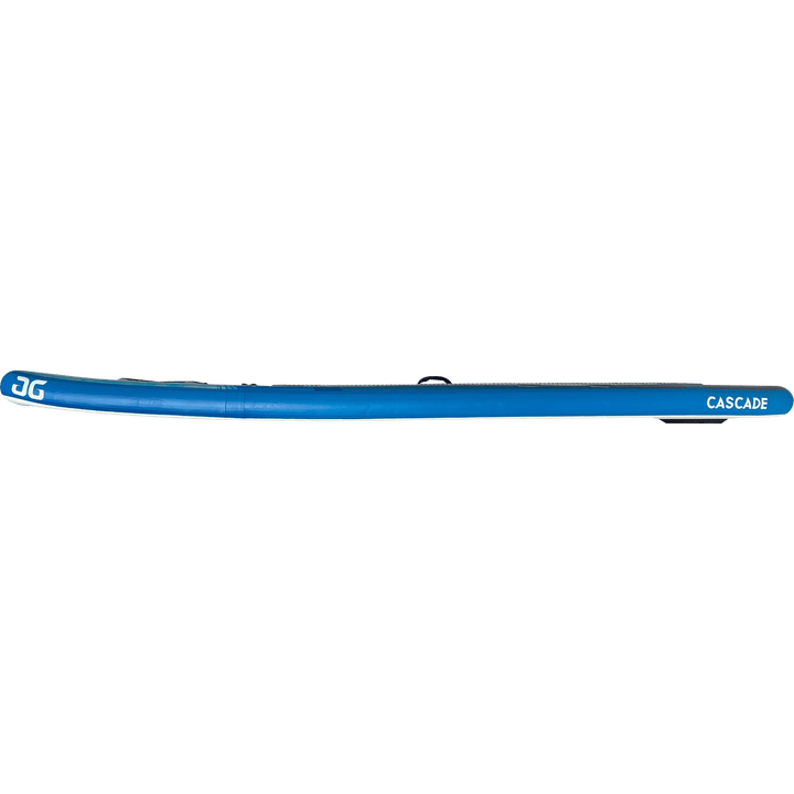 Lightweight Cascade 10 Paddleboard with Cascade and JG logos on the side.