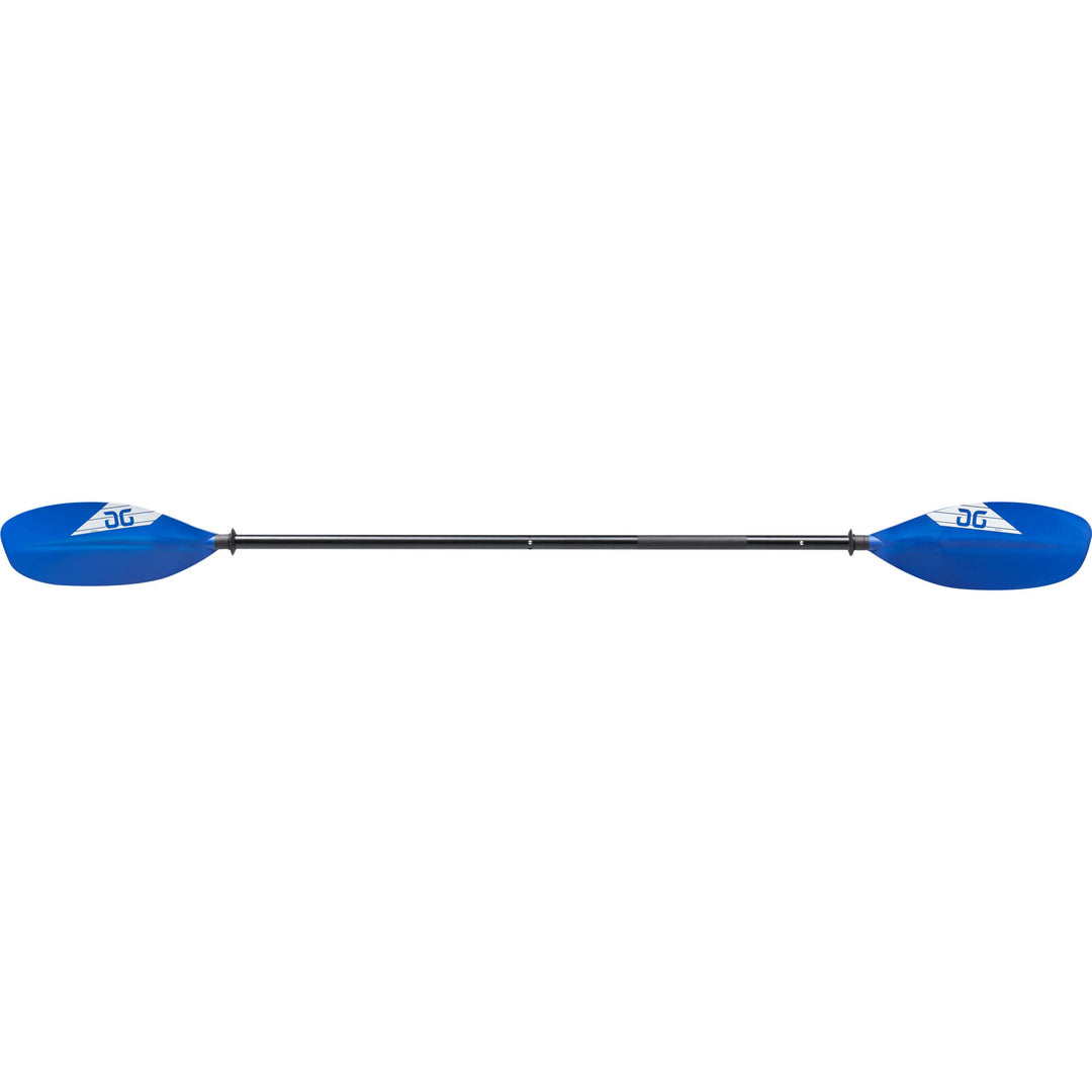 Aries 2-Piece Paddle with glass-reinforced nylon blades and black aluminum shaft.