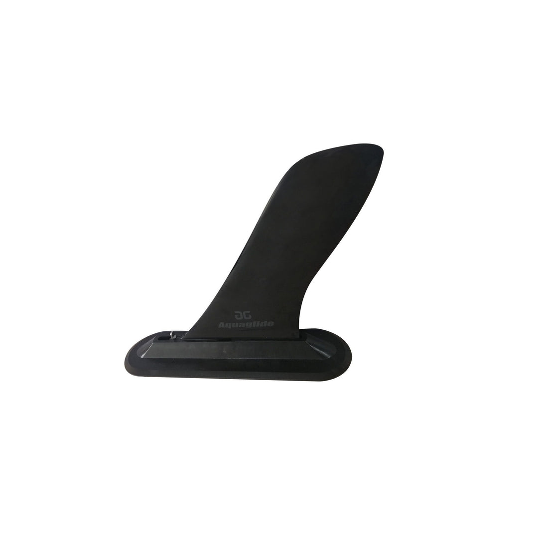 McKenzie Kayak Fin: sleek black vinyl fin for kayaks.